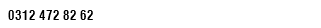 0312 472 82 62